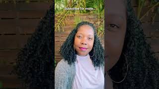 Finger Coiling  Natural Hair  Curly Hair  Wash and Go  Christine Curls  YouTube Shorts [upl. by Mile]