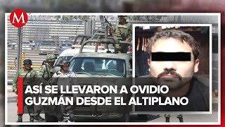 Ovidio Guzmán Extradición del hijo de El Chapo a Estados Unidos [upl. by Atiuqram]