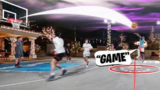 Half Court Game Winner 4v4 TTG Basketball Runs 2 [upl. by Aniteb601]