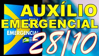 quotNOVOquot CALENDÁRIO DIA 28 DE OUTUBRO  AUXILIO EMERGENCIAL [upl. by Agem]