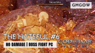 God of War Ragnarok PC  The Hateful 6 Boss Fight  GMGOW  No Damage [upl. by Nauqas]