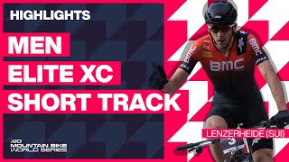 Lenzerheide  Men Elite XCC Highlights  2023 UCI MTB World Cup [upl. by Hayward720]