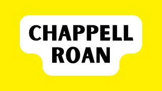 How to Pronounce Chappell Roan Correctly [upl. by Carberry]