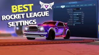 BEST SETTINGS for Rocket League My Rocket League Settings [upl. by Daron]