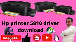 How To Download HP Deskjet GT 5810  GT 5811 Printer Driver Step By Step In Hindi [upl. by Kenny]