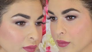 Airbrush VS Traditional Makeup Application [upl. by Paton]