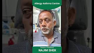 paitent Feedback Najim Shek allergyasthmacentrekolkata [upl. by Maril]