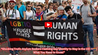 Asylum seekers claim theyre gay in record numbers in desperate bid to stay in UK [upl. by Ttebroc]