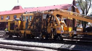 BNSF Rail Repair Machine [upl. by Hanford]