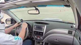 NRSCCA Autocross Solo 8  2010 Subaru Forester XT [upl. by Lisle163]