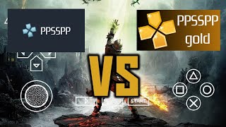 Ppsspp vs ppsspp gold gameplayايهما أفضل [upl. by Demodena152]