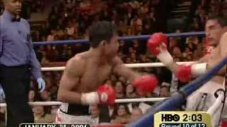 Pacquiao vs Morales II Round 10 [upl. by Atila246]