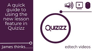 A quick guide to using the new lesson feature in Quizizz [upl. by Sola307]