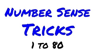 Number Sense Tricks Compilation UILTMSCA High School [upl. by Okimik90]