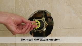 HowTo Install a Pfister Shower Trim [upl. by Rea]