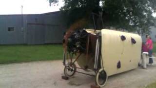 Bleriot replica engine run [upl. by Llennej]