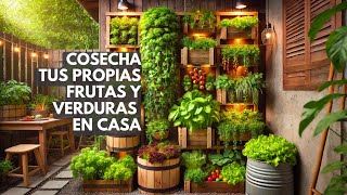 🌱🏡 ¡Crea un huerto vertical incluso en espacios pequeños Descubre cómo [upl. by Valentine139]