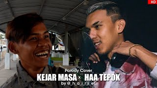 KEJAR MASA x HAA TEPOK Parody Cover  HAIRIE Official Music Video HD [upl. by Eelidnarb]