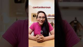 What is CANTANKEROUS 🤔 learnwithlyqa teamlyqa english vocabulary wordoftheday [upl. by Gwynne]