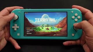 Terra Nil Gameplay  Nintendo Switch Lite [upl. by Katzman]