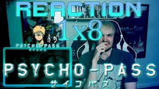 Psycho Pass Season 1  Episode 8 REACTION quotHUNTEDquot [upl. by Almeeta343]