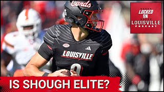 Tyler Shoughs impressive season is overshadowed by rough team start  Louisville Cardinals Podcast [upl. by Ellswerth]