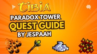 Tibia paradox tower quest guide by Jespaah [upl. by Nahtam146]