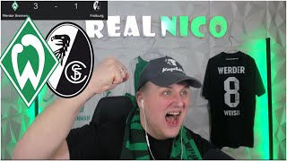 SV Werder Bremen 31 SC Freiburg  Njinmah leitet Sieg im eigenen Stadion ein [upl. by Alyak]