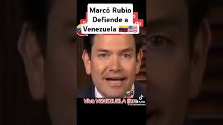 Marcó Rubio Defiende Venezuela marcorubiovenezuelalibre nicolasmadurodonaldtrump trumpcubausa [upl. by Ellives455]