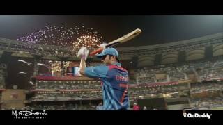 MS Dhoni – The Untold Story  Go You GoDaddy Commercial [upl. by Aivon]