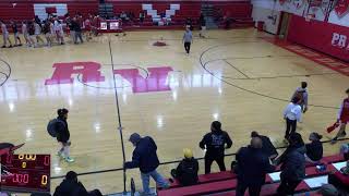 Rancocas Valley High School vs Pitman High School Mens Varsity Basketball [upl. by Attebasile]