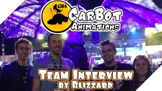 CarBot Team Interviewed By Blizzard Entertainment [upl. by Aihsena215]