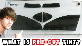 PreCut Window Tint DIY Easy Installation Computer Cut [upl. by Chase]