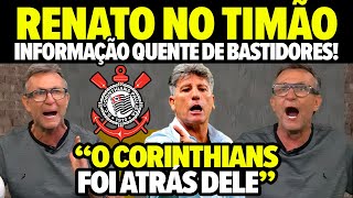 BOMBA RENATO GAÚCHO NO CORINTHIANS Craque Neto REVELOU TUDO sobre a chegada do novo treinador [upl. by Siuluj]