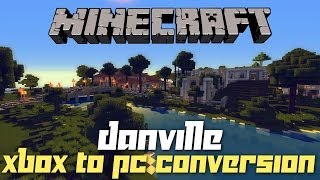 Minecraft Danville Converted to PC w Shaders Epic Showcase [upl. by Vish426]