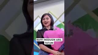 RAFFI AHMAD MODUSIN ARIL TATUM shorts fyp raffi raffidannagita [upl. by Odrautse]