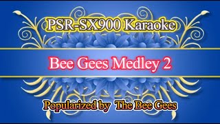 Bee Gees Medley 2 Video Karaoke [upl. by Eniawtna581]