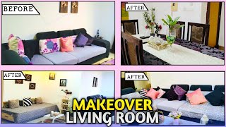 Living Room MakeoverGlamorous Living Room Decor For Festivals [upl. by Woehick]