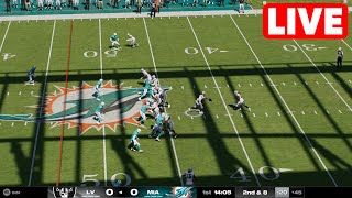 NFL LIVE🔴 Las Vegas Raiders vs Miami Dolphins  Week 11 NFL Full Game  17th November 2024 NFL 25 [upl. by Flin]