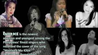 Charice Nostalgia Singing quotMaalaala Mo Kaya Would You Remember  other singers w English Subs [upl. by Garges783]