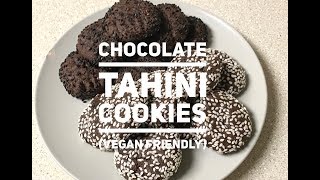 CHOCOLAE TAHINI COOKIES [upl. by Artimed]