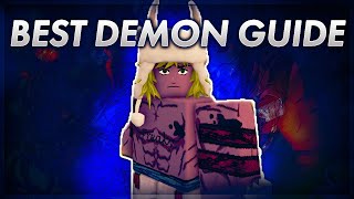 The BEST Basic Demon GUIDE  Demon Hunter Demon Slayer Roblox Game [upl. by Sutniuq625]