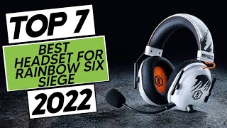 Top 7 Best Headset For Rainbow Six Siege In 2022 [upl. by Ardnaxila]