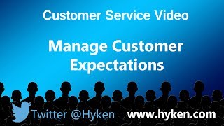 Manage Customer Expectations Do Not Over Promise and Under Deliver [upl. by Ahsii]