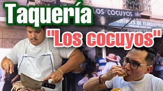 TACOS LOS COCUYOS Los TACOS DE SUADERO más FAMOSOS de la CDMX [upl. by Weylin879]