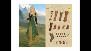 Viking Woman Dress up Game Walkthrough [upl. by Notsniw549]