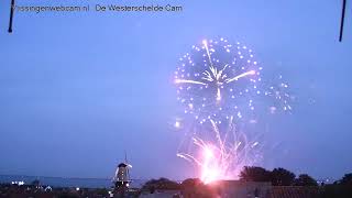 Vuurwerk kermis Vlissingen 2024 [upl. by Yngiram]