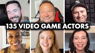 135 Video Game Actors reenact voice lines from their Games [upl. by Sekofski]