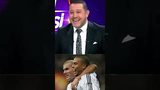 Nihat Kahveci Ronaldo ve Zidane anısı [upl. by Atirac]