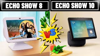 Echo Show 8 3rd Gen vs Echo Show 10  Which One is Better [upl. by Winona]